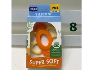 دندانگیر سیلیکونی بسیار نرم نوزادی +2 ماه چیکو CHICCO