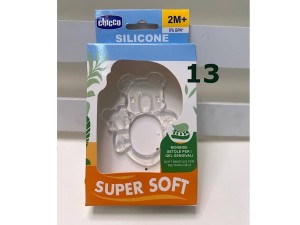 دندانگیر سیلیکونی بسیار نرم نوزادی +2 ماه چیکو CHICCO