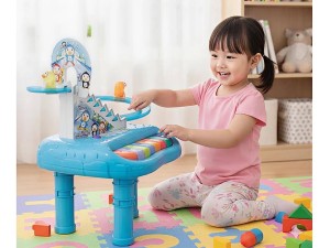 اسباب‌بازی پیانو و سرسره پنگوئن مدل Ice Penguin 2in1