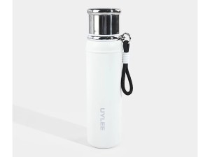 فلاسک استیل حجم 700 میلی لیتر UYLEE به همراه توری صافی و بند دستی