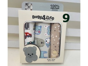 خشک کن سه عددی (76*76 cm) بیبی فور لایف baby 4 life