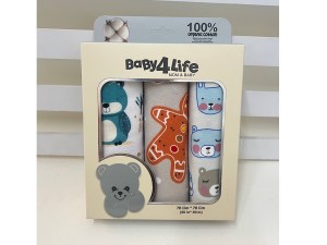 خشک کن سه عددی (76*76 cm) بیبی فور لایف baby 4 life