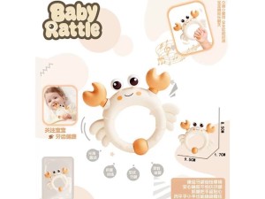 ست جغجغه و اسباب بازی شش عددی نوزاد مدل Baby Rattle طرح حیوانات