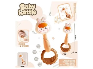 ست جغجغه و اسباب بازی شش عددی نوزاد مدل Baby Rattle طرح حیوانات