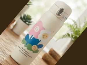 فلاسک استیل آسان نوش حجم 460 میلی لیتر