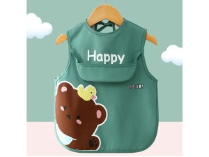 پیشبند آستین حلقه ای  طرح حیوانات Happy