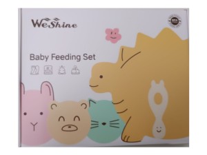 ست ظرف غذا سیلیکونی 11 تکه طرح تدی WeShine
