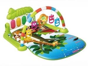 تشک بازی موزیکال طرح جنگل سبز BABY FITNESS