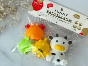 پوپت حمام نوزادی 4عددی BABY GIFT