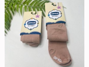 جوراب شلواری نوزادی  نسکافه ای رنگ  gap