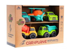 ست ماشین و هواپیما مجموعه 5 عددی CAR&PLANE