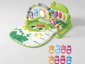 تشک بازی موزیکال نوزادی  طرح دایناسور baby