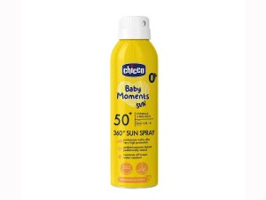 اسپری ضد آفتاب 360 درجه نوزاد و کودک با حجم 150میل چیکو chicco