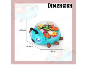 کفشدوزک چرخ دنده ای  موزیکال LADY BUG
