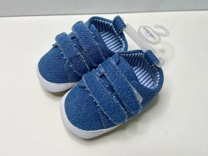 پاپوش استپ دار نوزادی جین چسبی ایرانی GIESEL