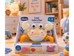 اسباب بازی خرچنگ مدل کوکی و شناگر در آب Chicco