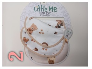 دستمال آروغ گیر 3 عددی  LITTLE ME
