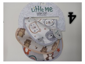 دستمال آروغ گیر 3 عددی  LITTLE ME