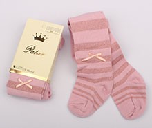 جوراب شلواری لمه راه راه