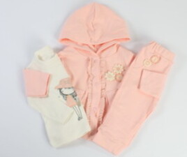 ست بلوز و شلوار و سویشرت boncur ترکیه