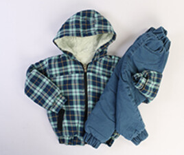 کاپشن و شلوار blue star