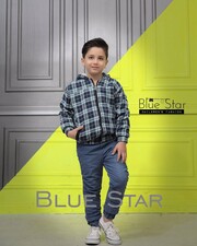 کاپشن و شلوار blue star