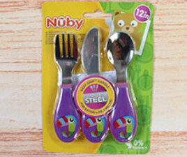 ست قاشق، کارد و چنگال nuby