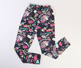 ساق دخترانه با طرح اسب تک شاخ