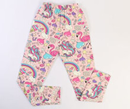 ساق دخترانه با طرح اسب تک شاخ