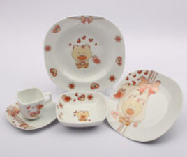 سرویس غذاخوری 5 تکه طرح خرس