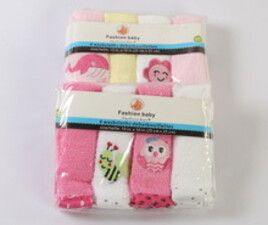 پک دستمال حوله ای 4 عددی fashion baby