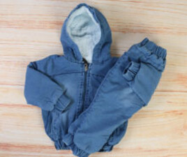 کاپشن و شلوار blue star