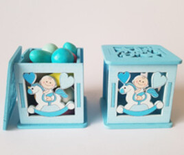 گیفت جعبه چوبی طرحدار