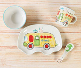 ظروف غذا خوری چهار تکه