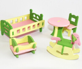 ست چوبی اتاق نوزاد