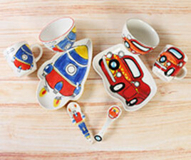 ظروف غذا خوری چهار تکه