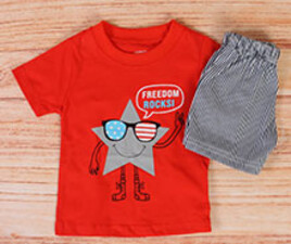 تیشرت و شلوارک کارترز carters