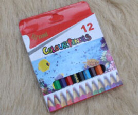 مداد رنگی 12 رنگ کوتاه