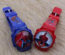 ساعت مچی درپوش دار مرد عنکبوتی