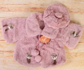 کاپشن طرح شنل و کلاه fashion