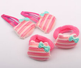 ست کش و گل سر (دارای رنگبندی)