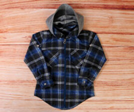 شومیز کلاهدار blue star