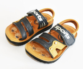 صندل اسپرت چسبی (طوسی)