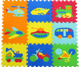 کفپوش پازلی 9 تکه حمل ونقل