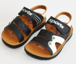 صندل اسپرت چسبی (مشکی)