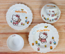 سرویس غذا خوری 5 تکه کیتی iropal