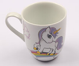 لیوان سرامیکی اسب تک شاخ