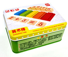 جعبه ریاضی چوب خط و اعداد