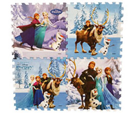 کفپوش پازلی مدل فروزن