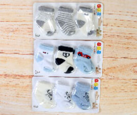 جوراب 3 عددی (1-3 ماه) bbs